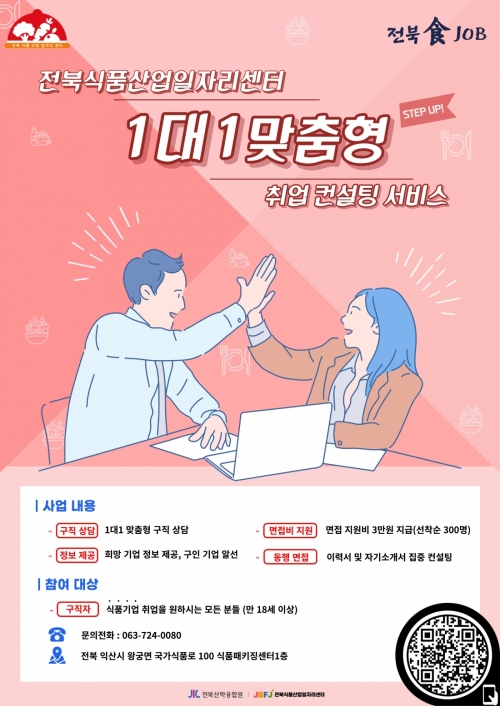 '1 대 1 맞춤형 취업 컨설팅' 프로그램